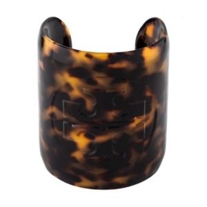 Tory Burch Resin Tortoise Cuff